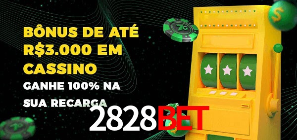 2828Bet melhor bônus de depósito