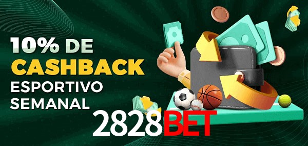 10% de bônus de cashback na 2828Bet