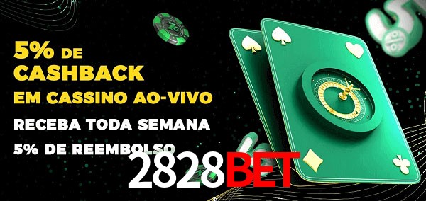 Promoções do cassino ao Vivo 2828Bet